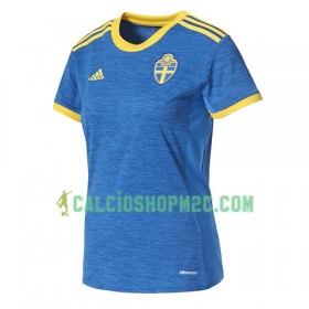 Svezia Maglia Trasferta Mondiali calcio femminile 2019 Manica Corta